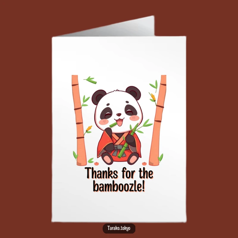 Free Printable Thank You Card: Happy Panda for Grateful, Printable Thanks